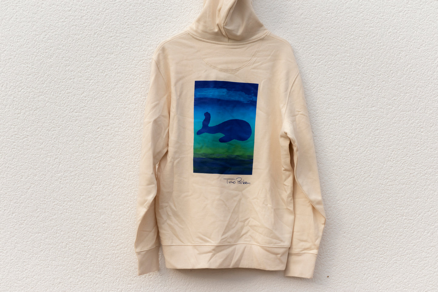 Hoodie 'Sound of the Ocean' (raw-white)